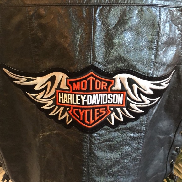 Wilsons Leather Other - Wilsons Leather Harley Davidson Motorcycle Vest
